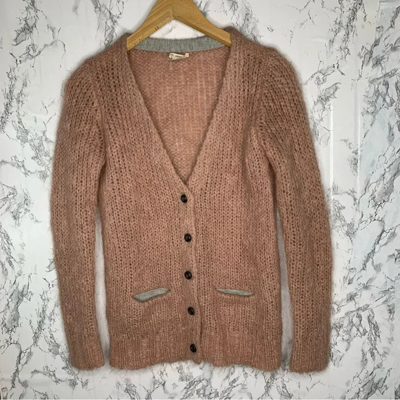 J. Crew Mohair Cardigan Sweater - Picture 3 of 8